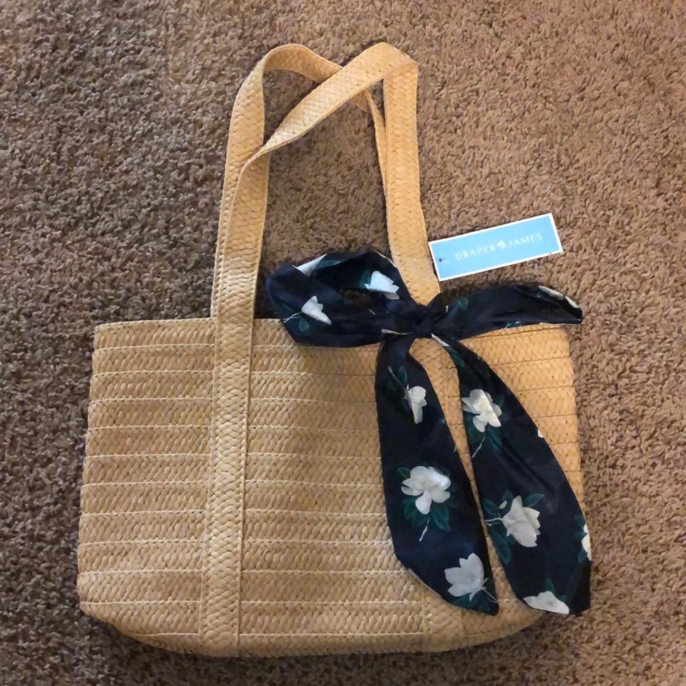 Draper James Everyday Straw Bag